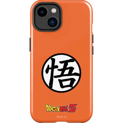 Dragon Ball Z Goku Iconic Kanji Symbol iPhone 15 Impact Case